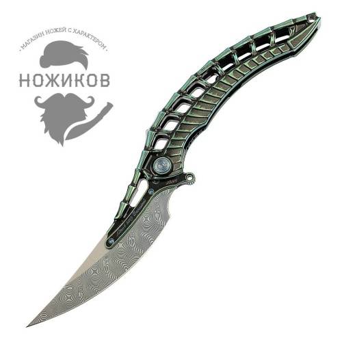 365 Rike knife Alien Green фото 18