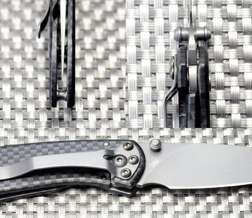 Складной нож Buck Nobleman Carbon 0327CFS фото 11