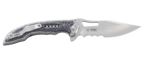 Складной нож CRKT Fossil™ BLACK WITH VEFF SERRATIONS™ фото 12 Складной нож CRKT Fossil™ BLACK WITH VEFF SERRATIONS™ фото 12
