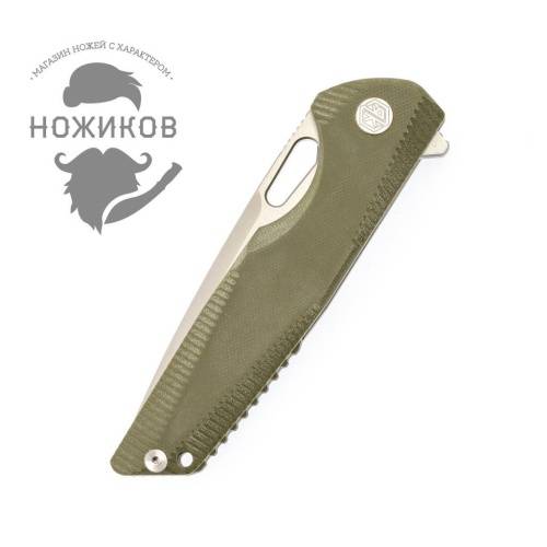 5891 Rike knife RK802G Green фото 11