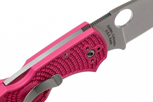 Складной нож Spyderco Native® 5 Pink 41PPN5 фото 5 Складной нож Spyderco Native® 5 Pink 41PPN5 фото 5
