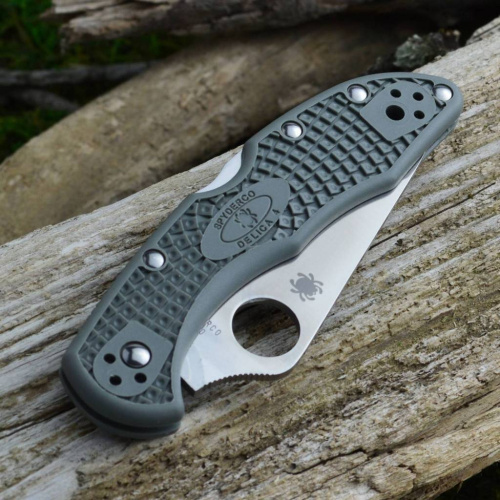 Складной нож Spyderco Delica 4 - C11PSFG фото 7 Складной нож Spyderco Delica 4 - C11PSFG фото 7