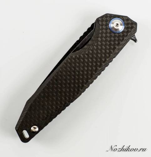 5891 ch outdoor knife CH3004 Black фото 2