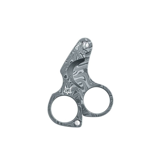 Складной нож Fox Damascus Figaro Cigar Cutter Складной нож Fox Damascus Figaro Cigar Cutter