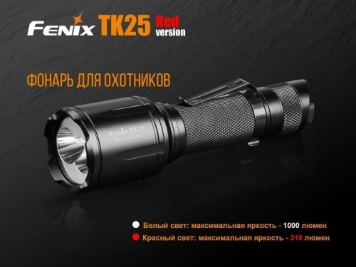 798 Fenix Фонарь тактическийTK25 Red XP-G2 фото 15 798 Fenix Фонарь тактическийTK25 Red XP-G2 фото 15