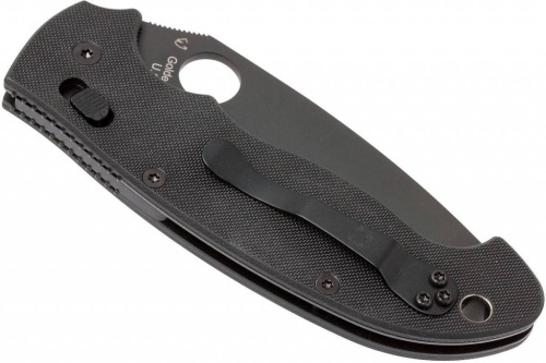 98 Spyderco Manix 2 XL Black - 95GPBBK2 фото 20 98 Spyderco Manix 2 XL Black - 95GPBBK2 фото 20