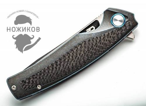 5891 Bestech Knives Predator limited edition Black BT1706D фото 9